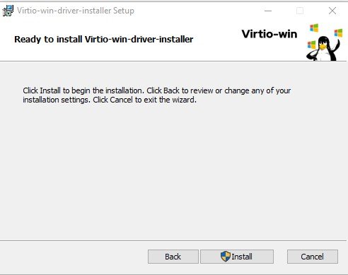 Proxmox VE QEMU Guest Agent installieren 18 Proxmox Windows Guest Agent VirtIO Driver Setup Install