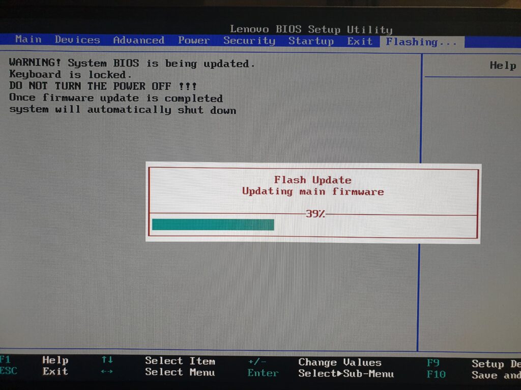 Lenovo Bios Update ThinkCentre und ThinkStation ohne Betriebsystem und Festplatte 4 20241229 201339