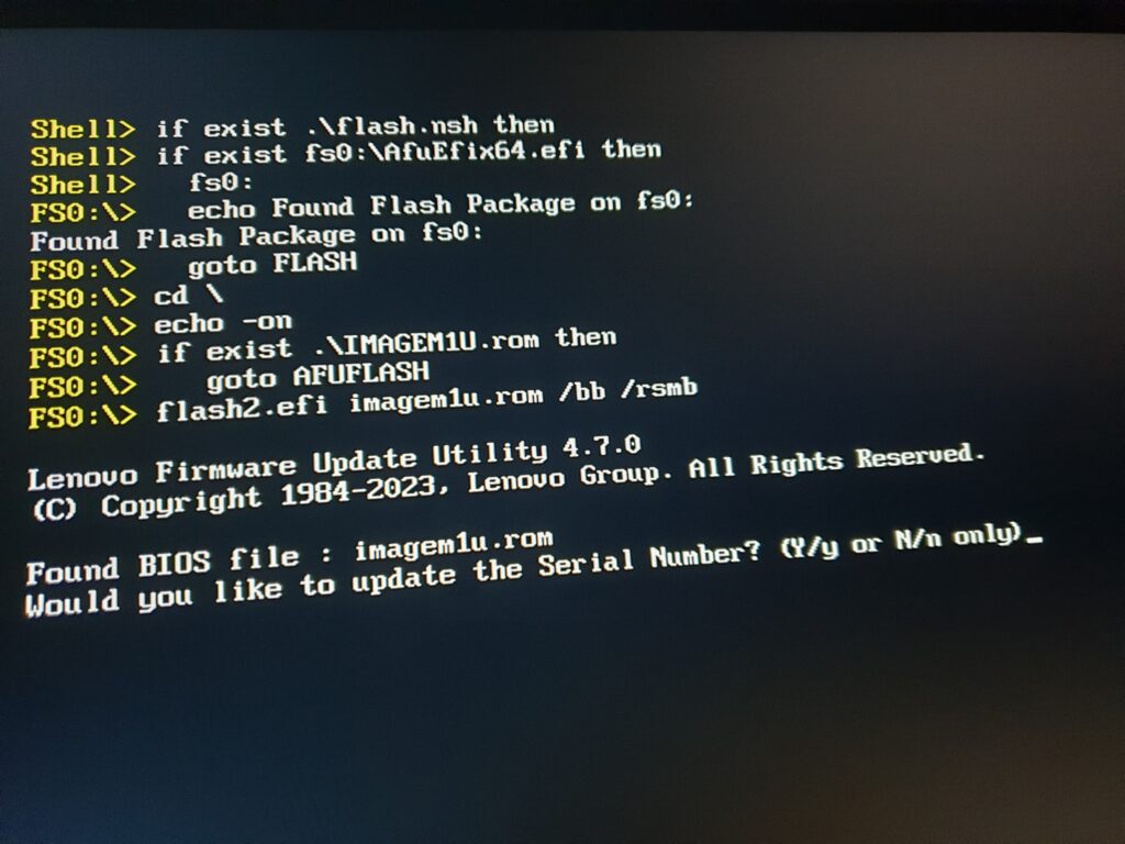 Lenovo Bios Update ThinkCentre und ThinkStation ohne Betriebsystem und Festplatte 3 20241229 201826